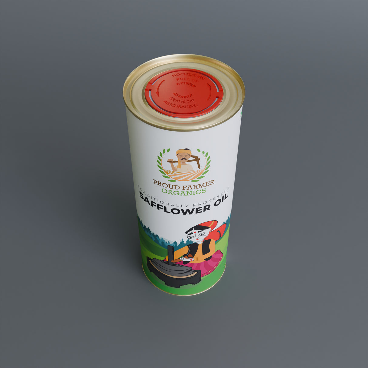 Organic Safflower Oil (Traditional Process)