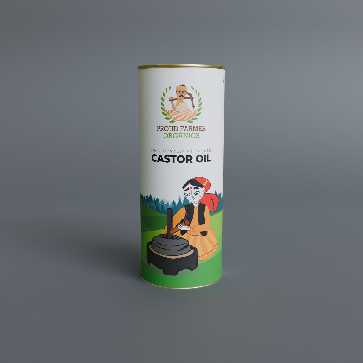 Organic Castor Oil (Traditional Process)