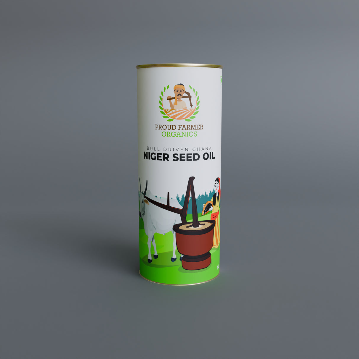 Organic Niger Seed Oil (Bull Driven Kachi Ghani)