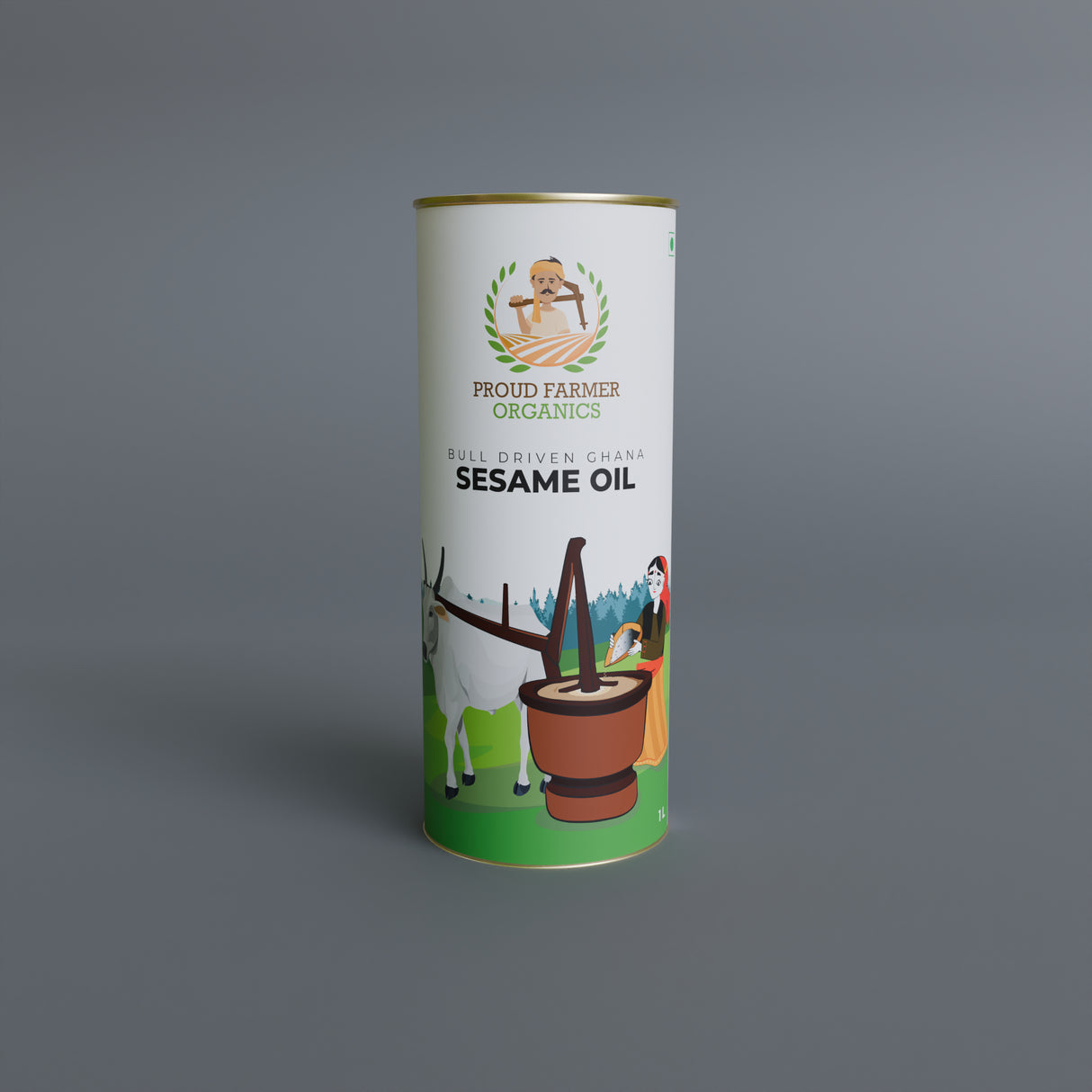 Organic Sesame Oil (Bull Driven Kachi Ghani)