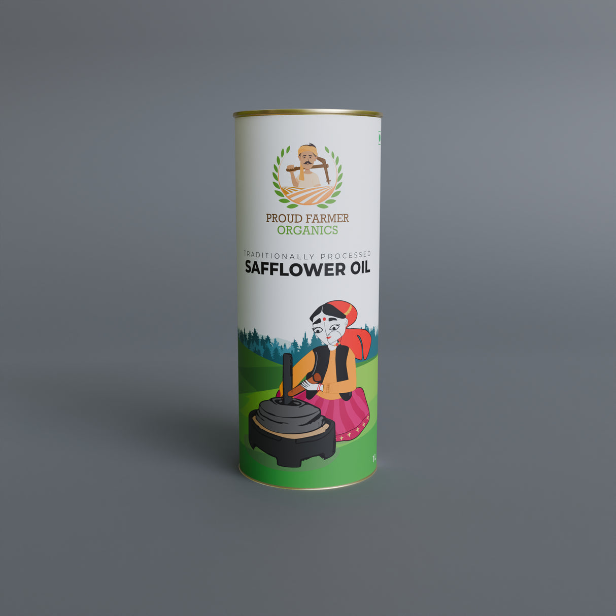 Organic Safflower Oil (Traditional Process)