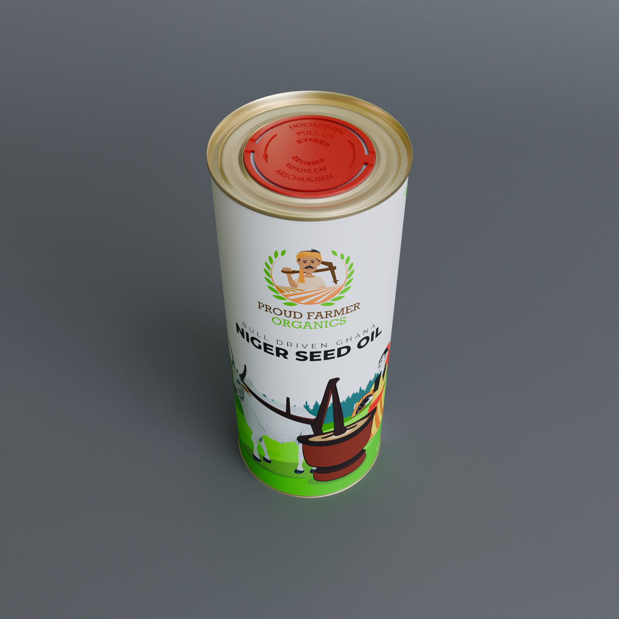 Organic Niger Seed Oil (Bull Driven Kachi Ghani)