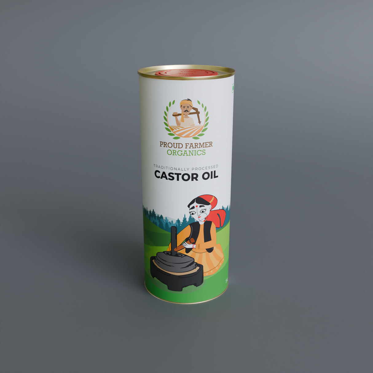 Organic Castor Oil (Traditional Process)