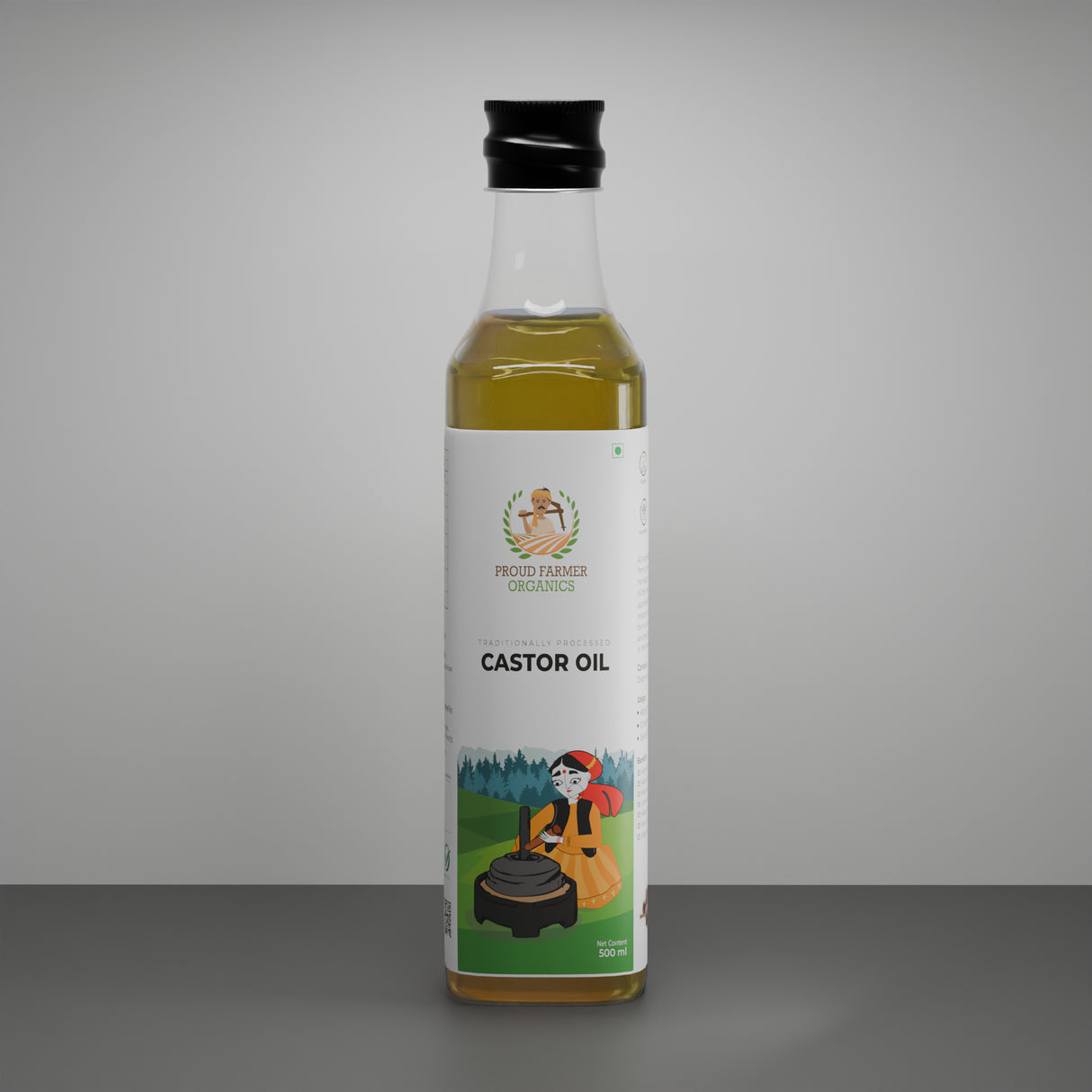 Organic Castor Oil (Traditional Process)