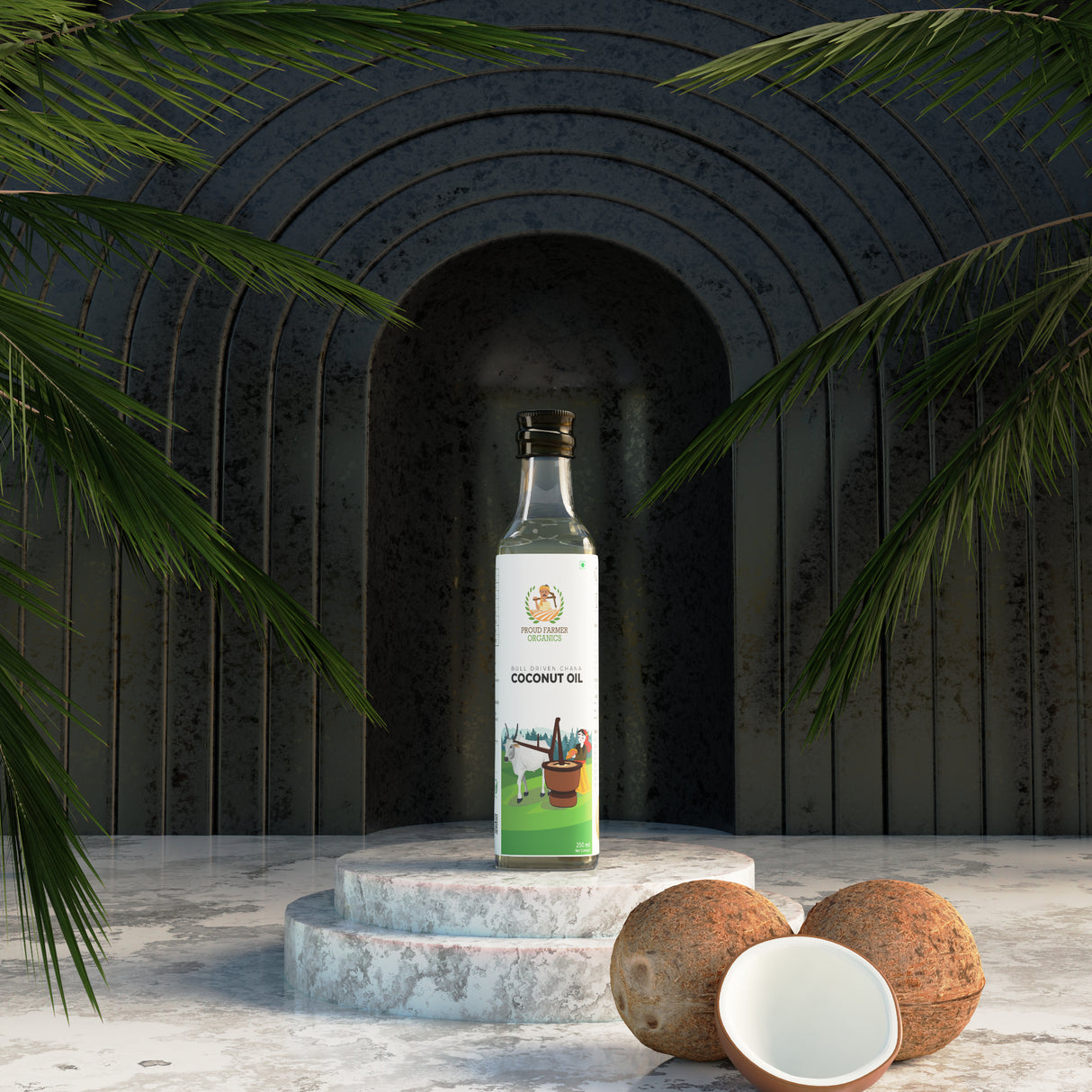 Organic Coconut Oil (Bull Driven Kachi Ghani)