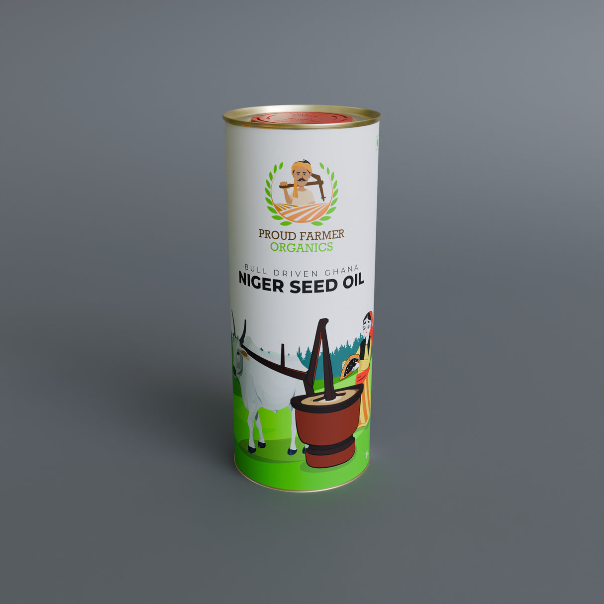 Organic Niger Seed Oil (Bull Driven Kachi Ghani)