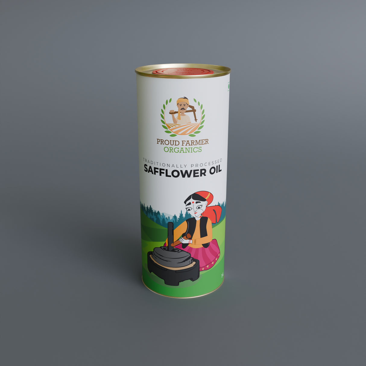 Organic Safflower Oil (Traditional Process)