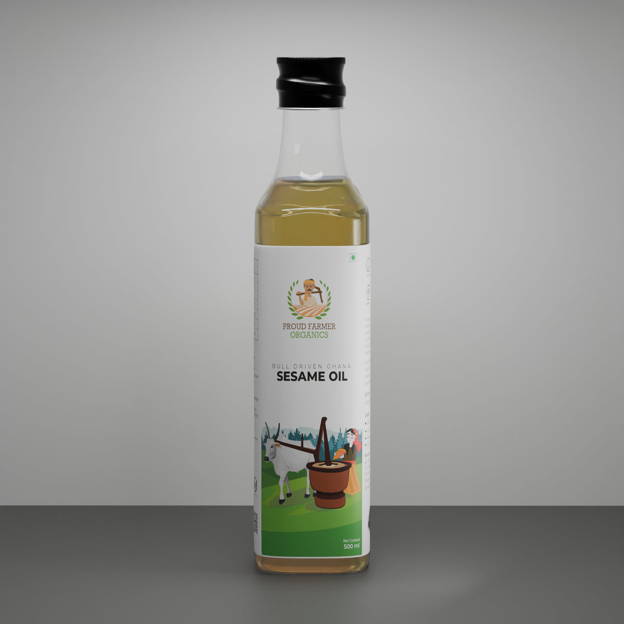Organic Sesame Oil (Bull Driven Kachi Ghani)