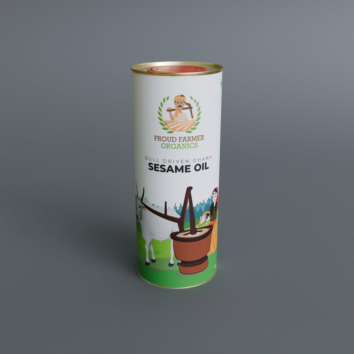 Organic Sesame Oil (Bull Driven Kachi Ghani)