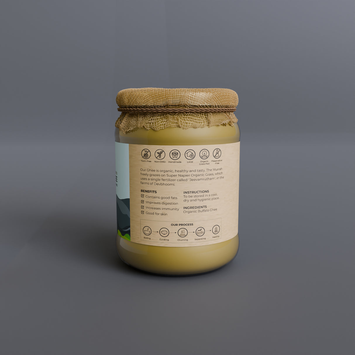 Organic Buffalo Ghee