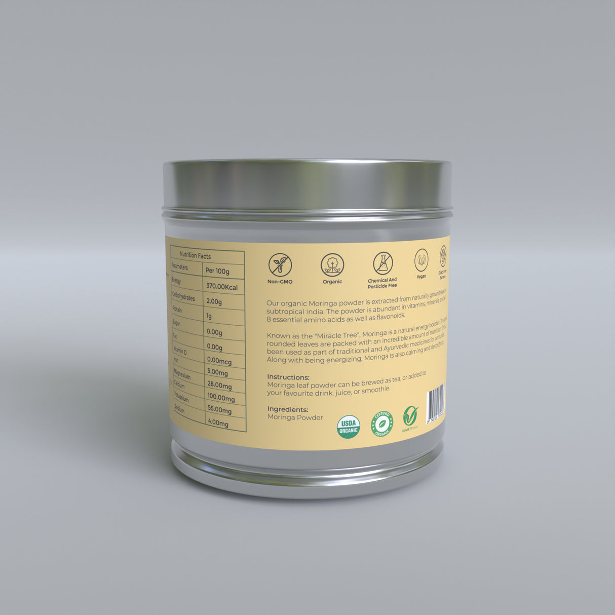 Organic Moringa Powder