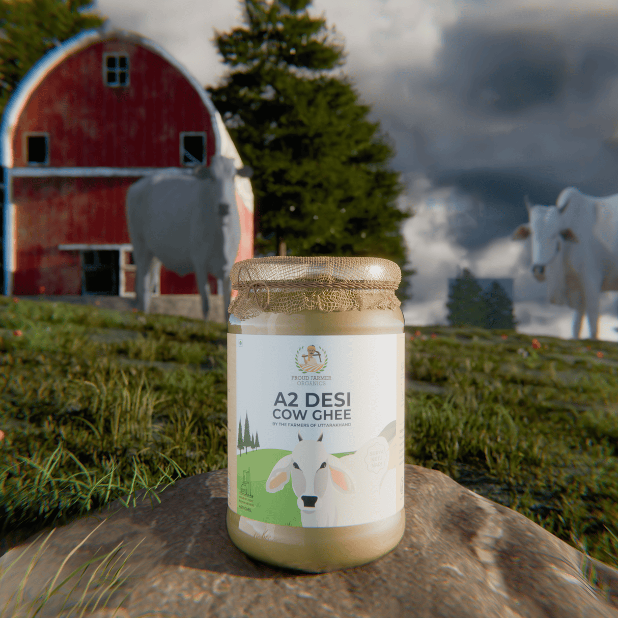 A2 Organic Desi Cow Ghee