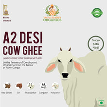 Load image into Gallery viewer, A2 ORGANIC DESI COW GHEE (PREPARED FROM CURD USING VEDIC BILONA METHOD)
